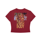 over my rich hot dead body top