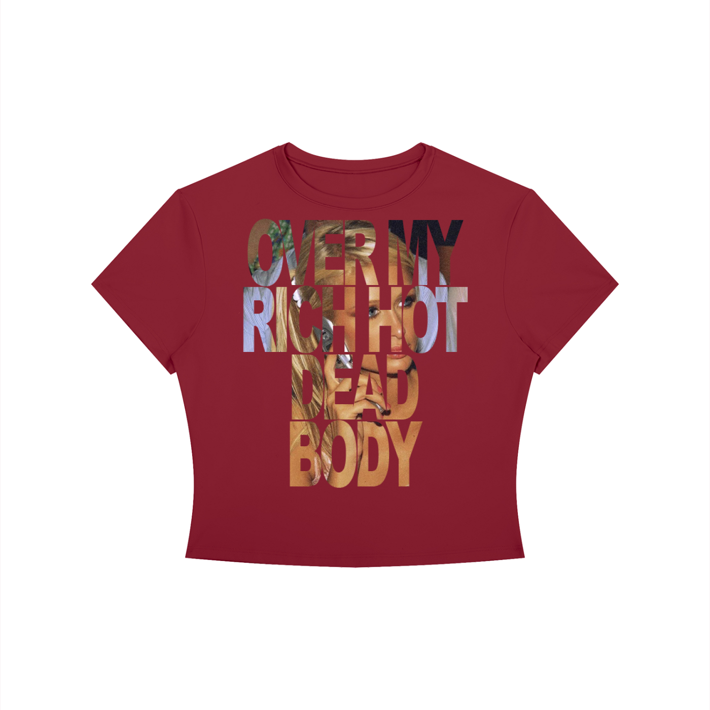 over my rich hot dead body top