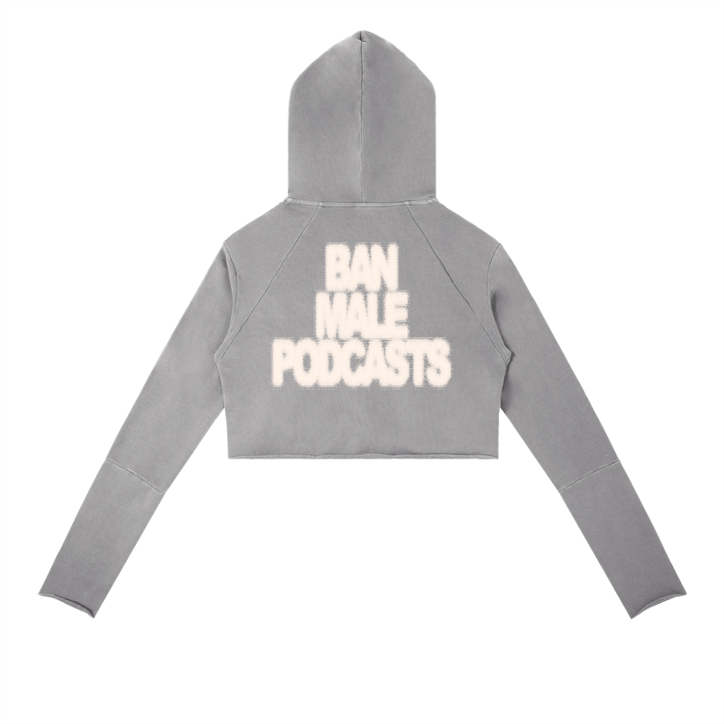 ban male podcasts hoodie