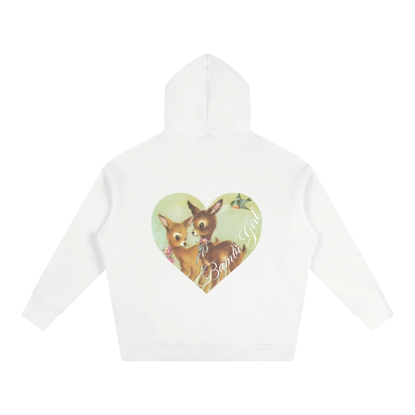 bambi girl hoodie