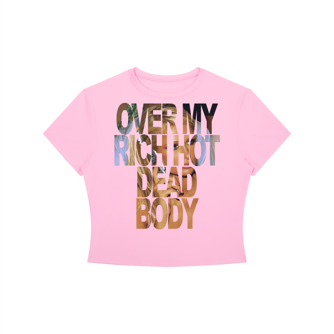 over my rich hot dead body top