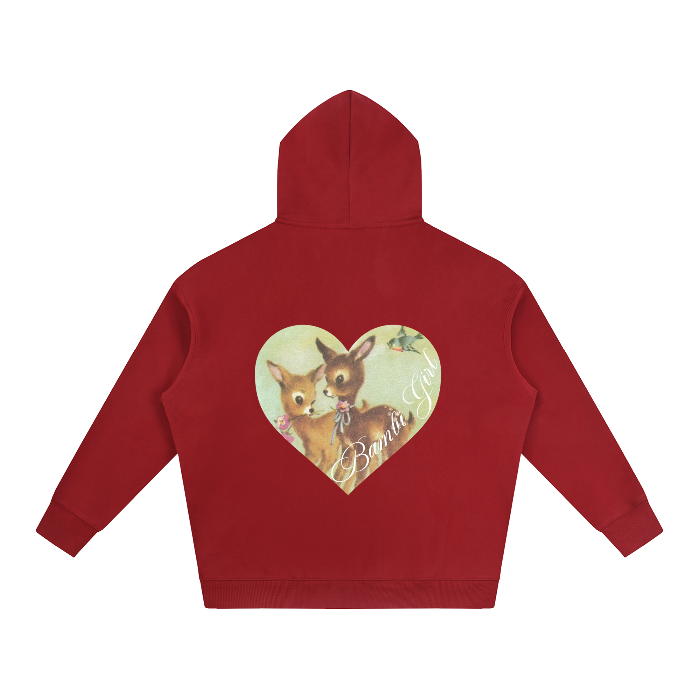 bambi girl hoodie
