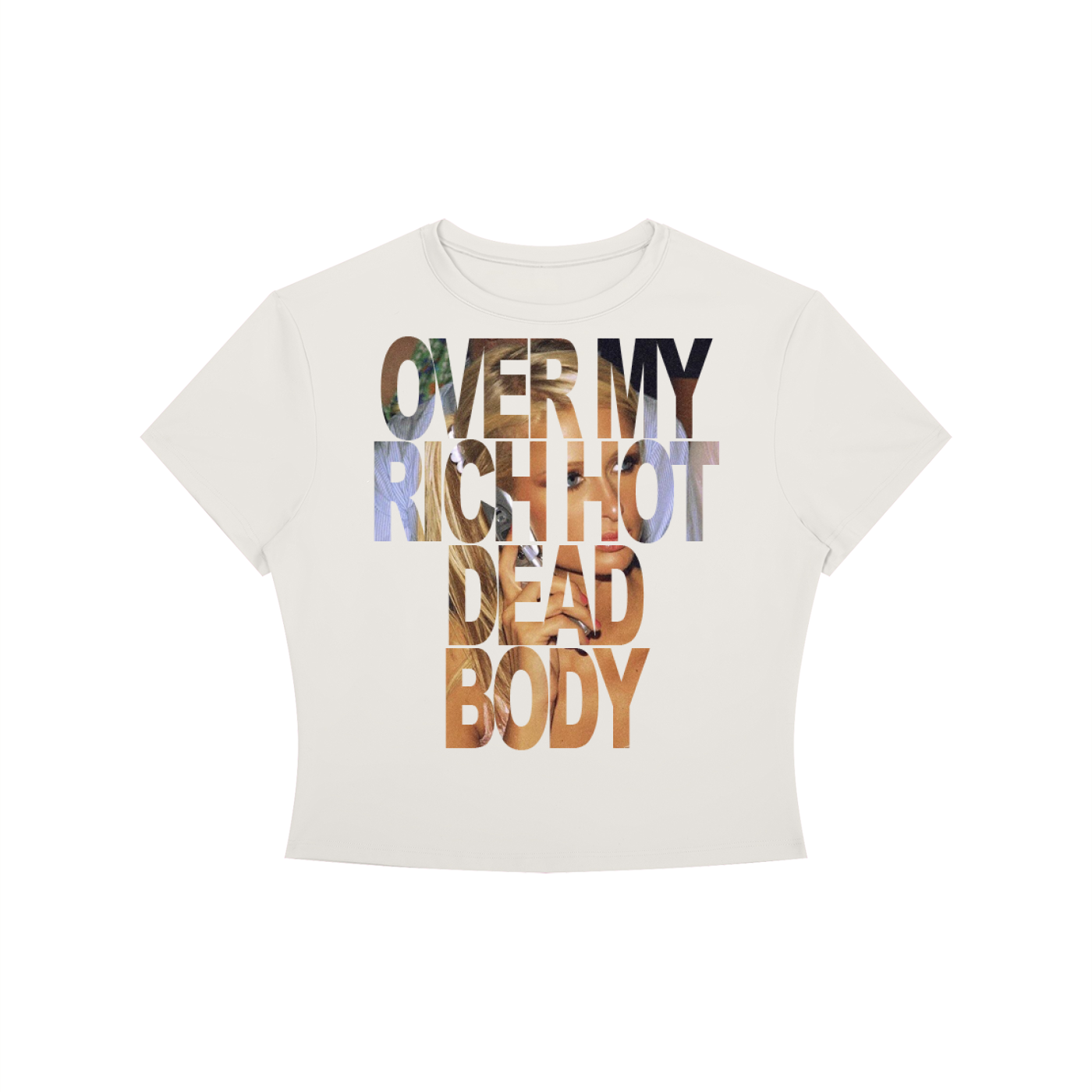 over my rich hot dead body top